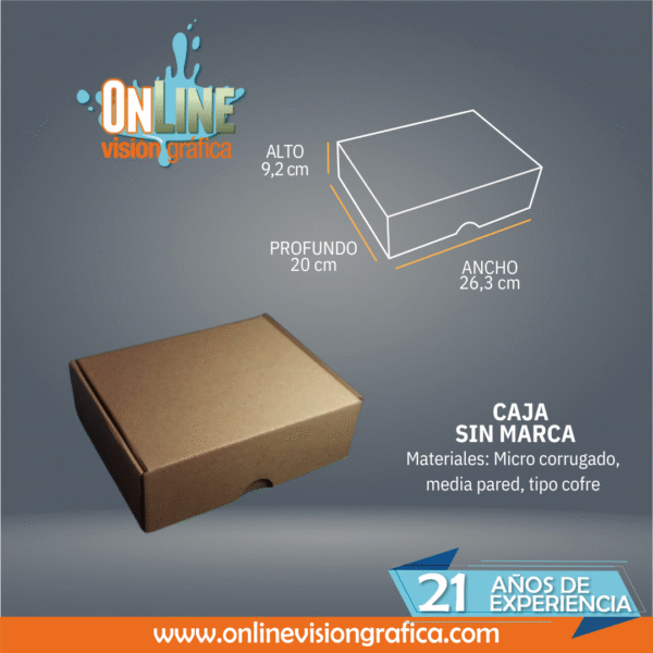 CAJA GENERICA EN MICROCORRUGADO