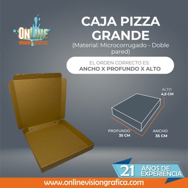 CAJA PIZZA GRANDE